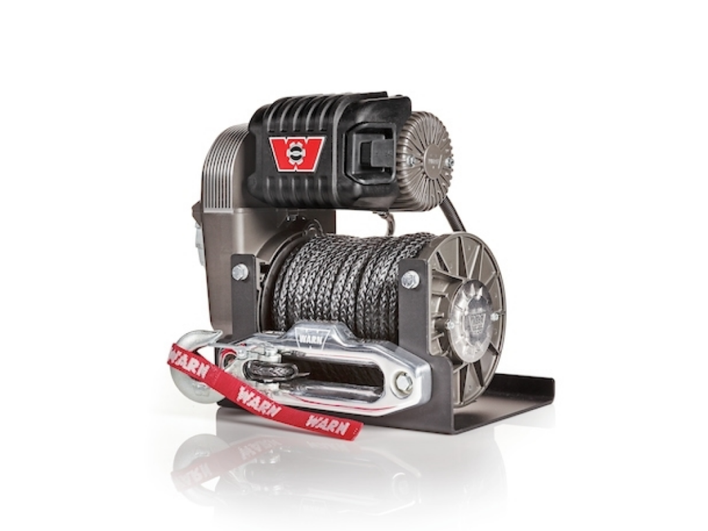warn ウインチ　M8274 12V Warn M8274 12v 10000lb High Mount Winch with Steel Cable — 4x4