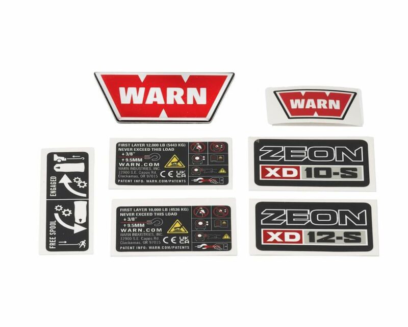 Warn Label set | 109729 - Warn stickers